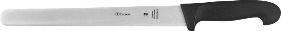 Browne Halco 12" Black Bread Knife - PC15512