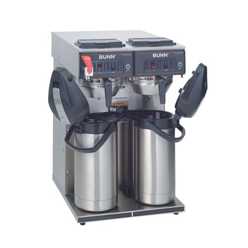 Bunn CWTF-TWIN-APS Double Hopper Airpot Coffee Brewer - VRS Restaurant Equipment & Supply Store