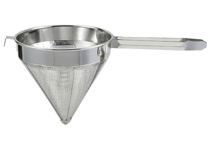 Winco Stainless Steel China Cap Strainer, Coarse