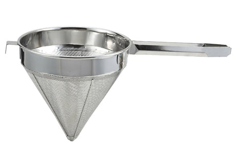 Winco Stainless Steel China Cap Strainer, Fine