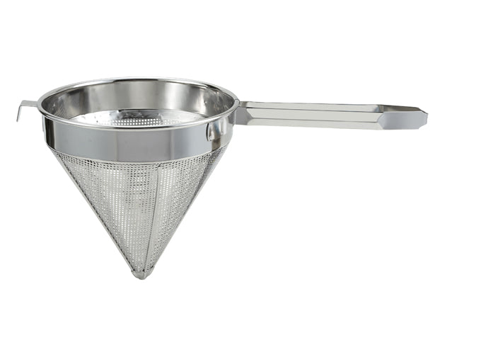 Winco Stainless Steel China Cap Strainer, Coarse