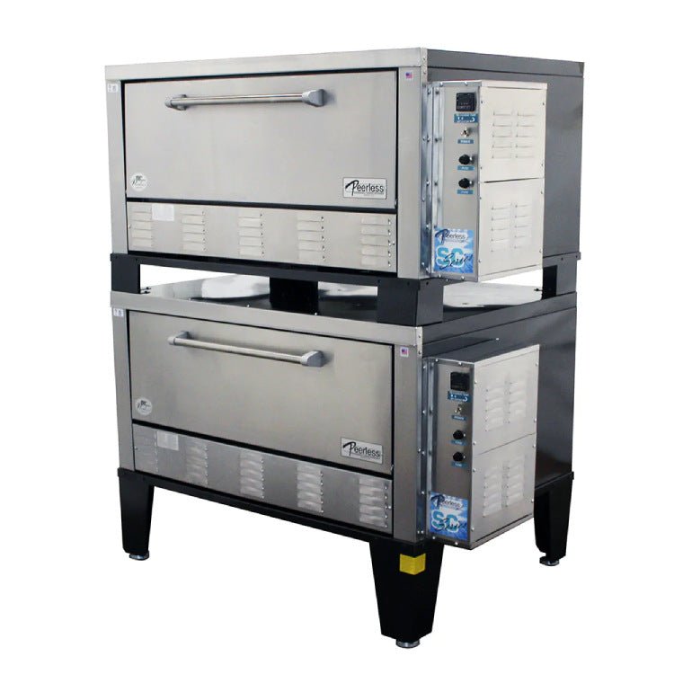 Peerless Stacked Electric Bake & Roast Deck Oven - CE52BESC - VRS Restaurant Equipment & Supply Store