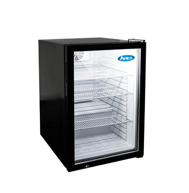 Atosa 21" Countertop Glass Door Merchandiser Cooler - CTD-5 - VRS Restaurant Equipment & Supply Store