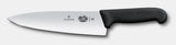 Victorinox Chef's Knife With 8" Blade, Black Fibrox Pro Handle 5.2063.20B