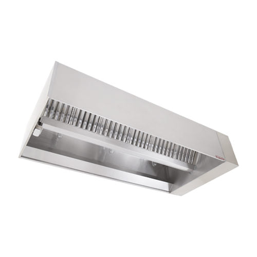 CaptiveAire ND-2WI Single Island Exhaust Hood - VRS Restaurant Equipment & Supply Store