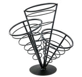 Winco WBKH-10 10.75" French Fry Holder 3 Cone