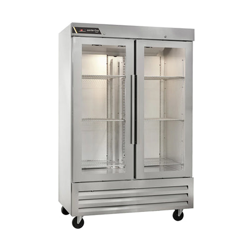 Centerline CLBM-49R-FG 54” 2 Door Glass Reach In Refrigerator - VRS Restaurant Equipment & Supply Store