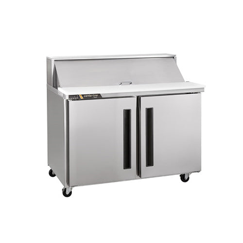 Centerline CLPT-3610-SD 36″ 2 Door Sandwich Prep Refrigerator - VRS Restaurant Equipment & Supply Store