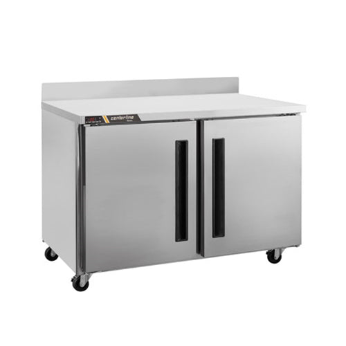 Centerline CLUC-48F-SD-WT 48″ 2 Door Worktop Freezer - VRS Restaurant Equipment & Supply Store