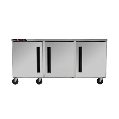 Centerline CLUC-72F-SD 72″ 3 Door Undercounter Freezer - VRS Restaurant Equipment & Supply Store