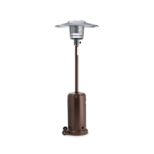 Crown Verity CV-2620-AB Stainless Steel Portable Propane Outdoor Patio Heater - VRS Restaurant Equipment & Supply Store