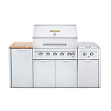 Crown Verity IE36ILP 36″ Propane Gas Island BBQ Grill - VRS Restaurant Equipment & Supply Store