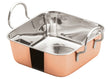 Winco Ddsb-202C Mini Roasting Pan, Copper-Plated - VRS Restaurant Equipment & Supply Store