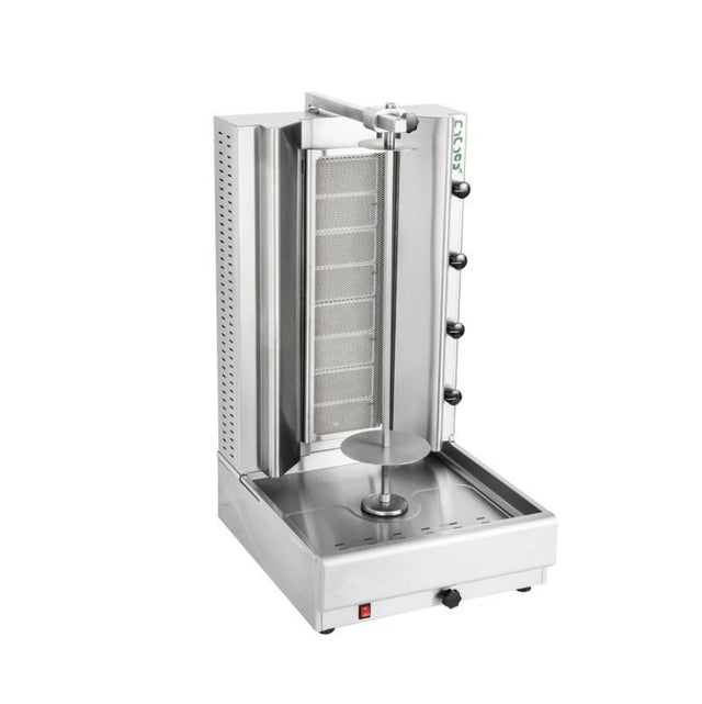 Visvardis Gas Shawarma & Gyro Machine 140 lb - DG8A N