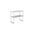American Chef 16" x 36" Double Tier Stainless Steel Overshelf - DOV-1636