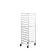 American Chef 15 Capacity Pizza Dough Box Rack 20-1/4" x 26" x 69"H - DURACK-15