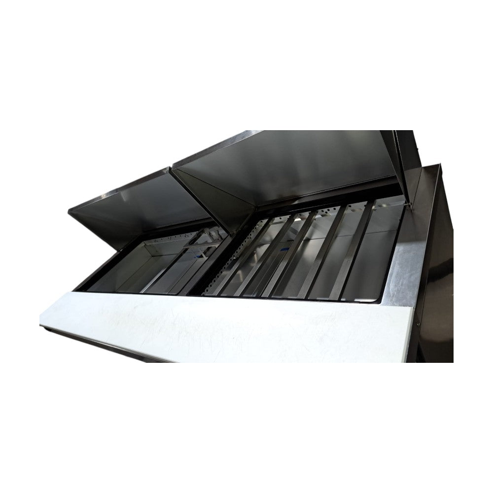 TRUE TSSU-72-30M-B-ST-HC - Mega Top Refrigerated Prep Table - 72"