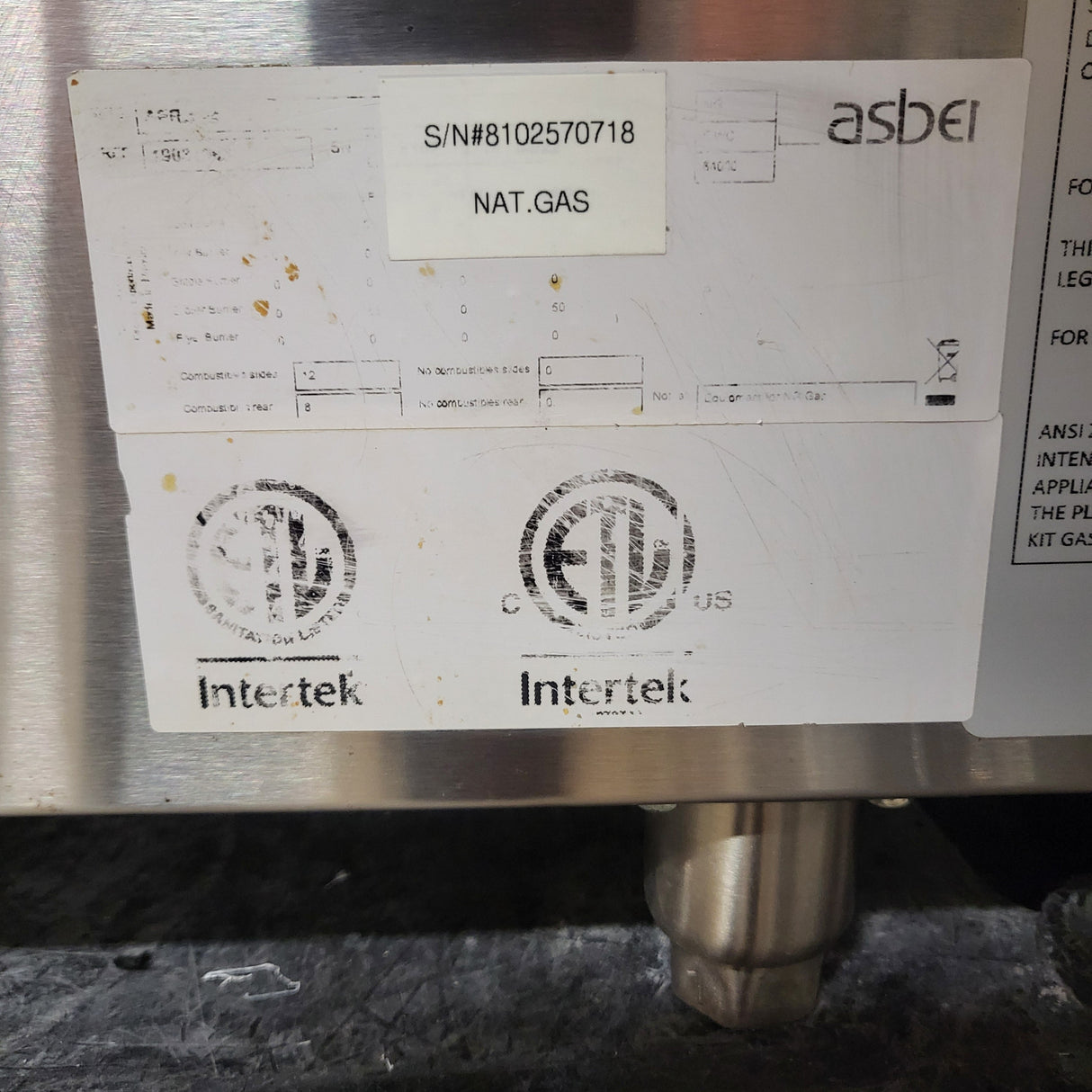 Asber AERB-24 Radiant Broiler