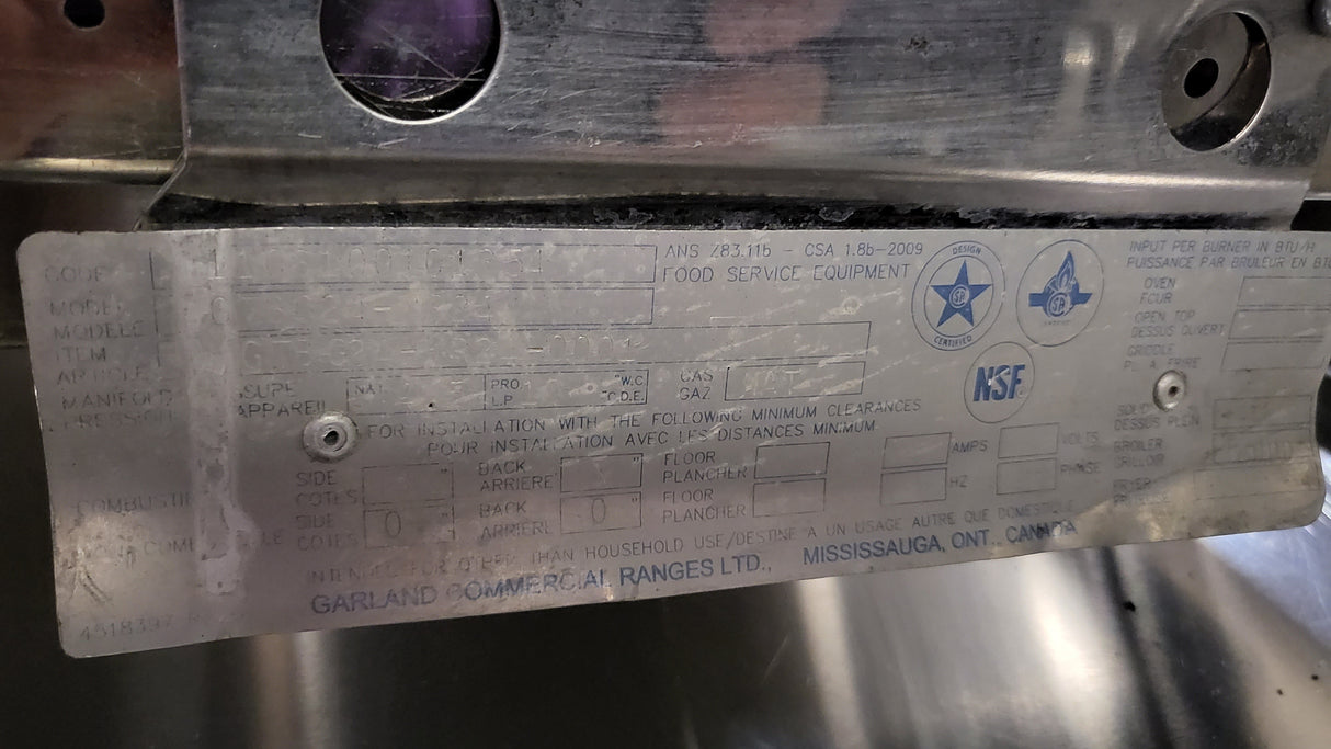 Garland GTBG24-NR24 Countertop Charbroiler