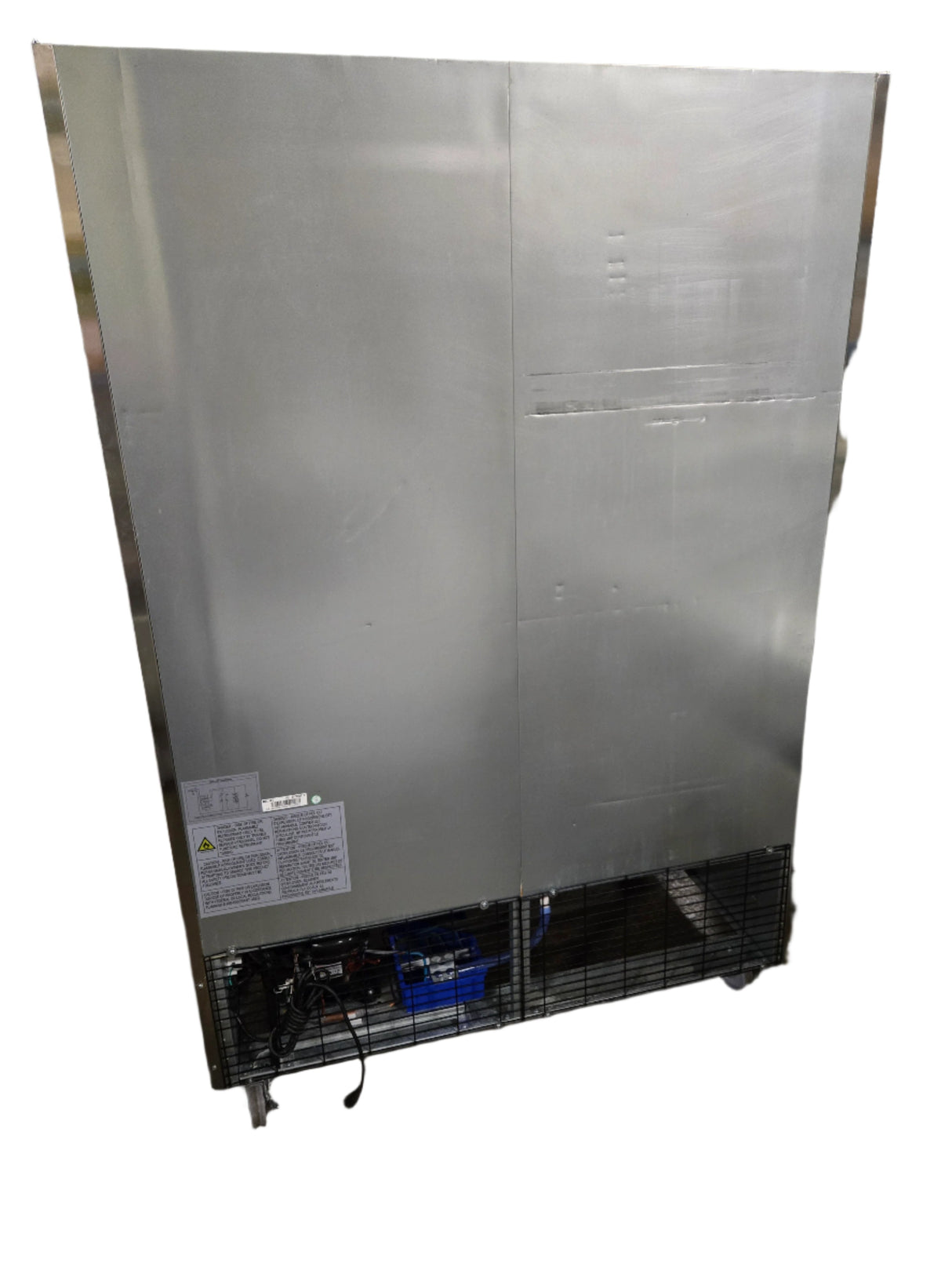 Glacier GR-2 55" Bottom Mount Solid 2-Door Reach-In Refrigerator