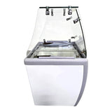 Omcan FR-CN-160-S Ice Cream Freezer with Guard - 26" Flat top