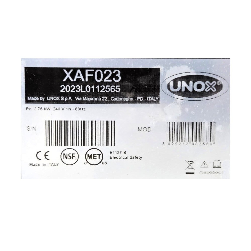 Unox XAF023  Countertop Convection Oven