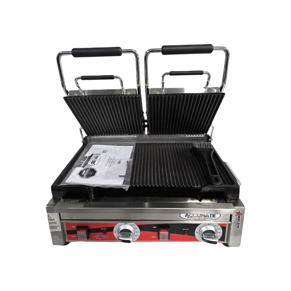 Omcan 19937 Double Panini Grill