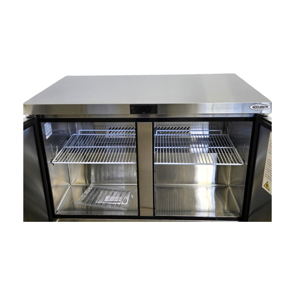 Atosa MGF8402GR Undercounter Refrigerator - 2 Door