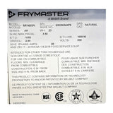 Frymaster SR142GN Fryer - Natural Gas