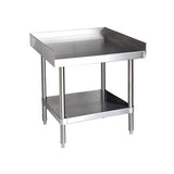 American Chef 30"X18" 18 Gauge Stainless Steel Equipment Stand EST-3018 - VRS Restaurant Equipment & Supply Store