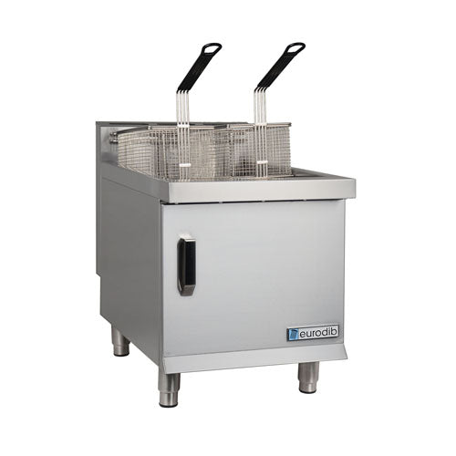 Eurodib CF30 30 Lb Single Pot Countertop Propane Gas Fryer - VRS Restaurant Equipment & Supply Store