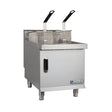 Eurodib CF30 30 Lb Single Pot Countertop Natural Gas Fryer - VRS Restaurant Equipment & Supply Store