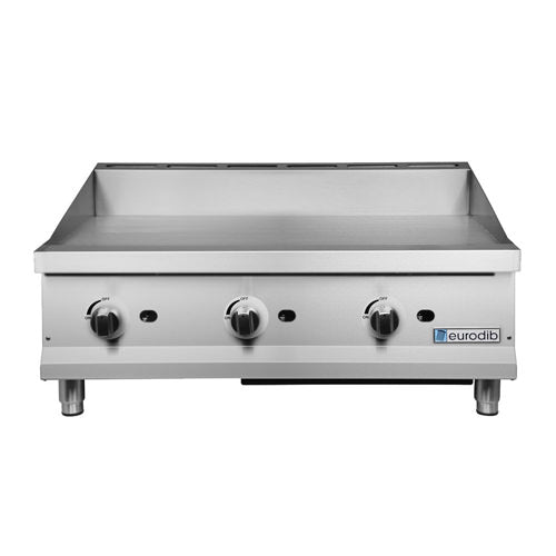 Eurodib G24 24″ Manual Propane Gas Griddle - VRS Restaurant Equipment & Supply Store