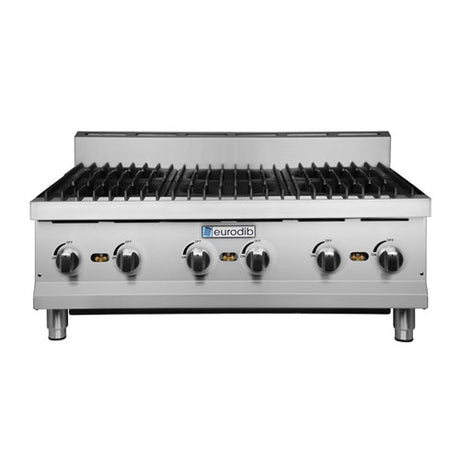 Eurodib HP212 12″ Propane Gas Hot Plate - VRS Restaurant Equipment & Supply Store