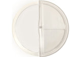 Polycarbonate Rotating Lids for White Containers