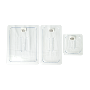 American Chef FP-400C - Polycarbonate Food Pan Cover, Solid - Quarter (1/4), Plastic