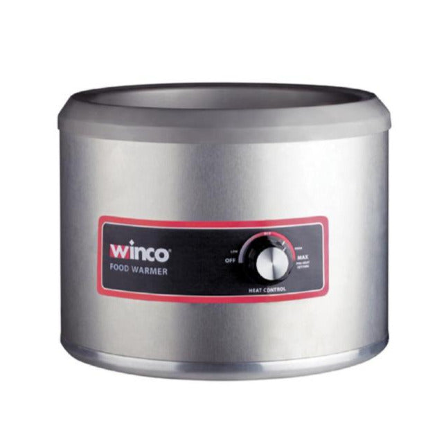 Winco FW-11R250 11 Quart Electric Round Food Warmer