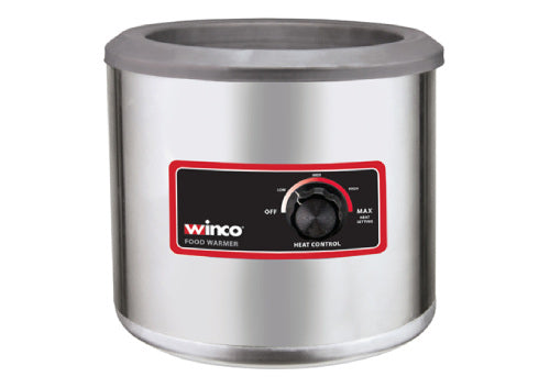 Winco Fw-7R250 7 Quart Electric Round Food Warmer - VRS Restaurant Equipment & Supply Store