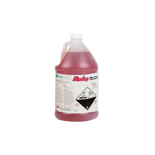 Fluid RUBY-4 4L High Temp / Low Temp Warewashing Detergent – 4 / Case - VRS Restaurant Equipment & Supply Store