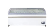 XS700YX Curved Glass Top Display Ice Cream Freezer