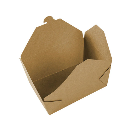 Globe 6063 7.75″ X 5.5″ X 3.5″ Kraft Takeout Container – 200/Case - VRS Restaurant Equipment & Supply Store