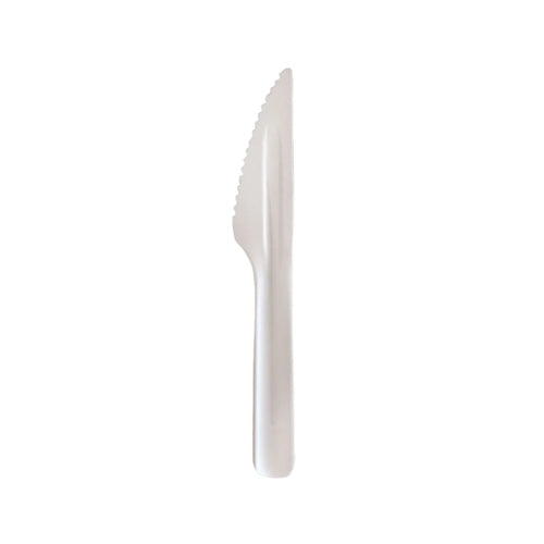 Globe 6075 6.25″ Bagasse Compostable Knife – 1000/Case - VRS Restaurant Equipment & Supply Store