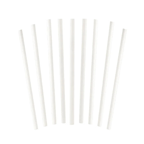 Globe 6096 7.75″ PLA Compostable Straight Straw – 5000/Case - VRS Restaurant Equipment & Supply Store