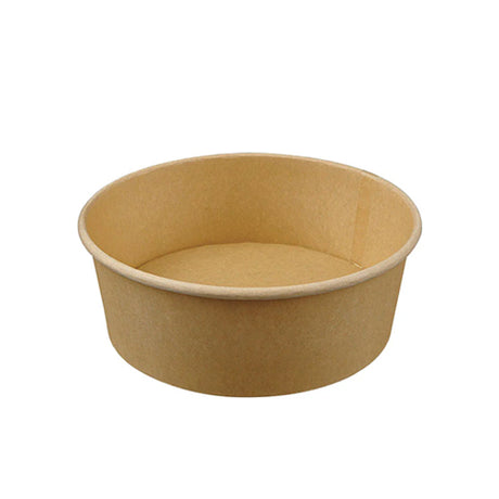 Globe 6724 24 Oz Kraft Bowl – 300/Case - VRS Restaurant Equipment & Supply Store