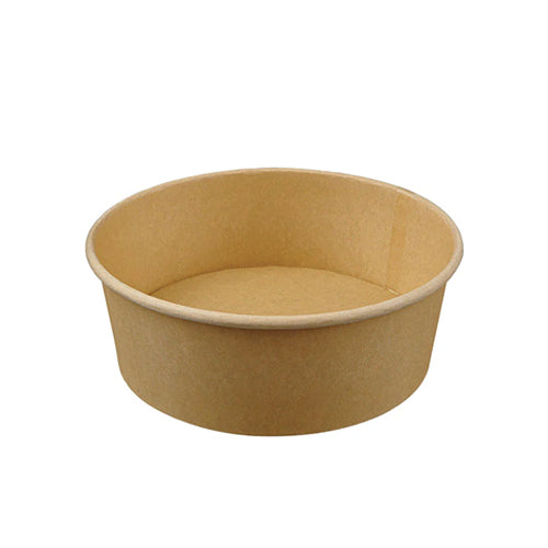 Globe 6740 40 Oz Kraft Bowl – 300/Case - VRS Restaurant Equipment & Supply Store