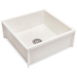 VRS 24" x 24" Mop Sink Impact Resistant Fiberglass - H-9527