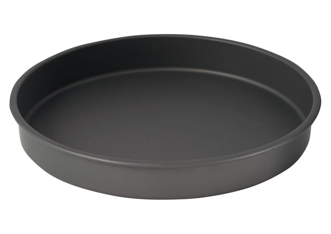 Winco Round Cake Pan, Anodized Aluminum, 2″H