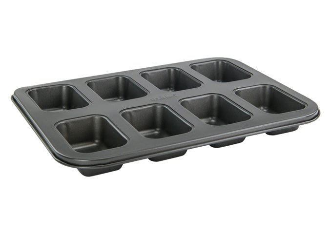 Winco Hlf-8Mn 8-Cup Mini Loaf Pan, Non-Stick, Carbon Steel - VRS Restaurant Equipment & Supply Store