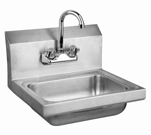 American Chef Hand Sink With 14"X10"X5" Drawn Bowl HS-17F - VRS Restaurant Equipment & Supply Store