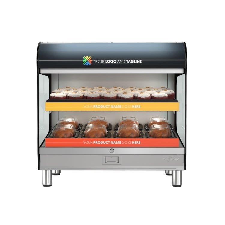 Alto-Shaam Countertop Heated Shelf Merchandiser - HSM-36/2S/T - VRS Restaurant Equipment & Supply Store